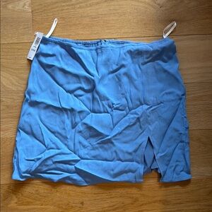 Aritzia Blue Mini Skirt